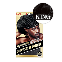 Thumbnail for RED by Kiss Silky Satin Bonnet with KING Fashion Band – HD212 - Elevate Styles