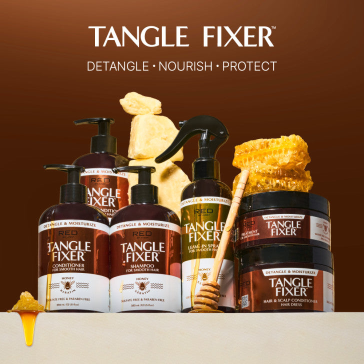 Red by Kiss Tangle Fixer Honey Keratin Leave-In Spray 8 fl. oz. - Elevate Styles