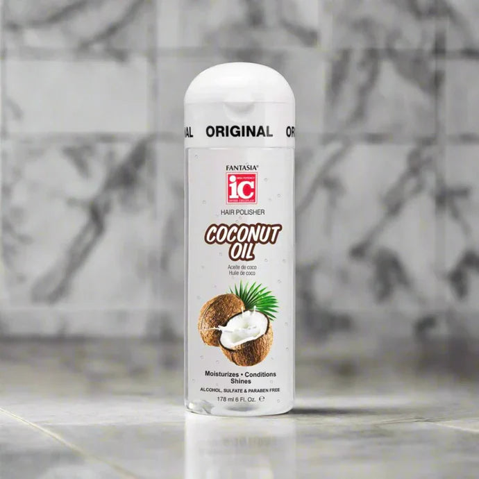 Fantasia IC Hair Polisher Coconut Oil6oz - Elevate Styles