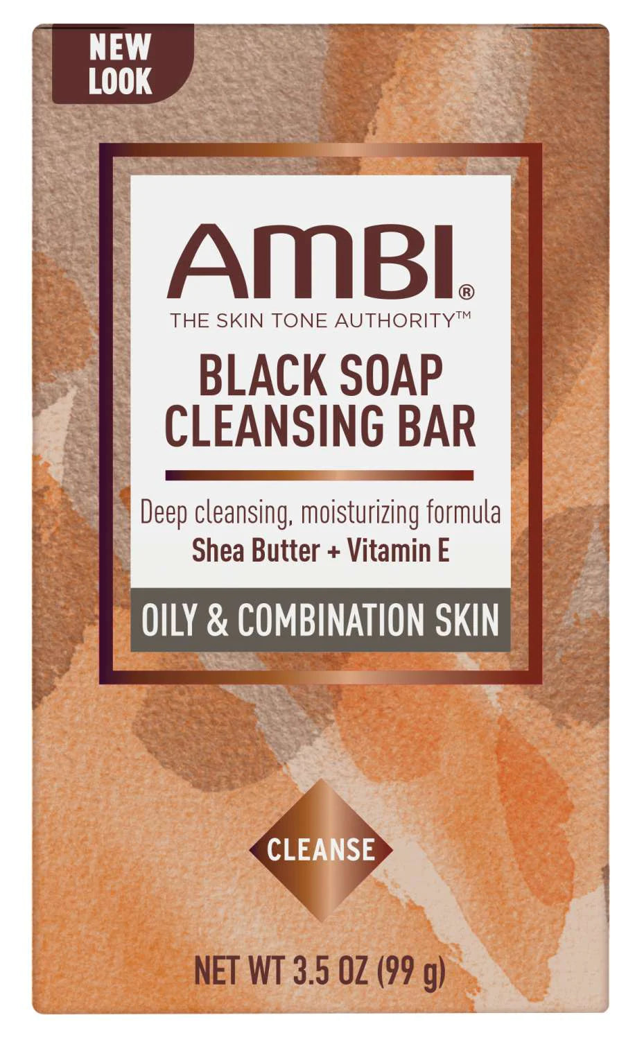 Ambi Black Soap Cleansing Bar for Oily & Combination Skin – 3.5 oz - Elevate Styles