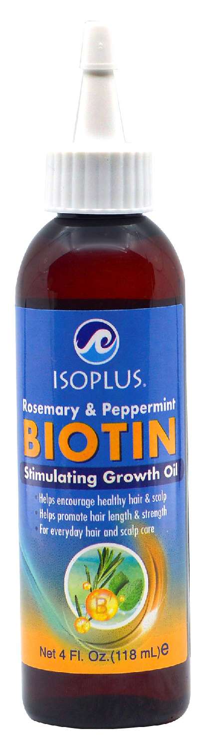 Isoplus Rosemary and Peppermint Biotin Stimulating Growth Oil 4 oz - Elevate Styles