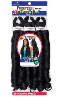 Thumbnail for Shake-N-Go FreeTress Braid – 3X French Curl Braid 22