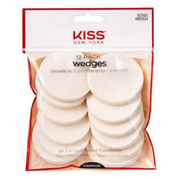 Thumbnail for KISS Cosmetic Wedges Makeup Sponges Latex Free WED04 wedges 12pk