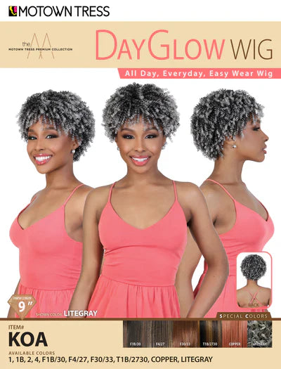Motown Tress Premium Collection Day Glow Wig KOA - Elevate Styles