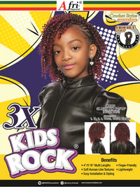 Thumbnail for Mane Concept Afri Naptural Kids Rock Crochet Braid - 3x Ring Pop KR303 - Elevate Styles
