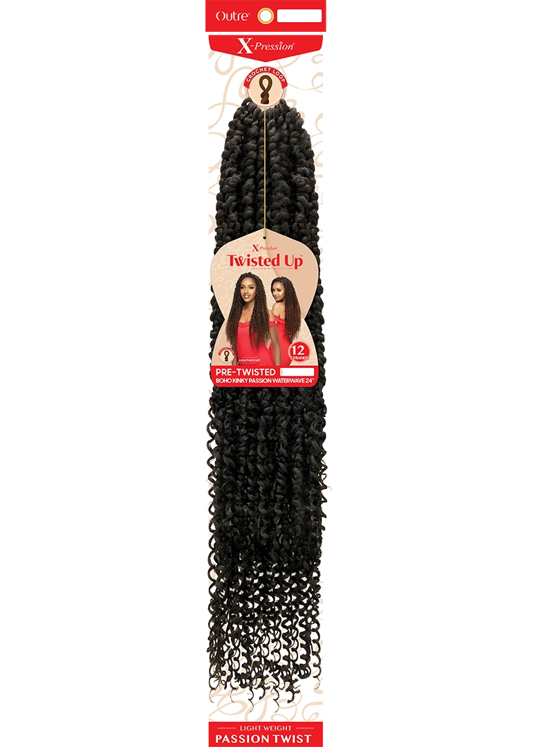 Outre X-Pression Twisted Up Boho Kinky Passion Waterwave 24" - Elevate Styles