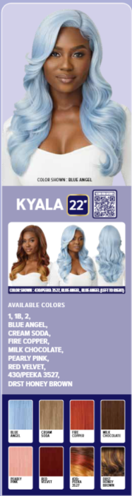 Outre HD Transparent Glueless Lace Pre-Plucked 5" Deep Part Lace Front Wig Kyala - Elevate Styles