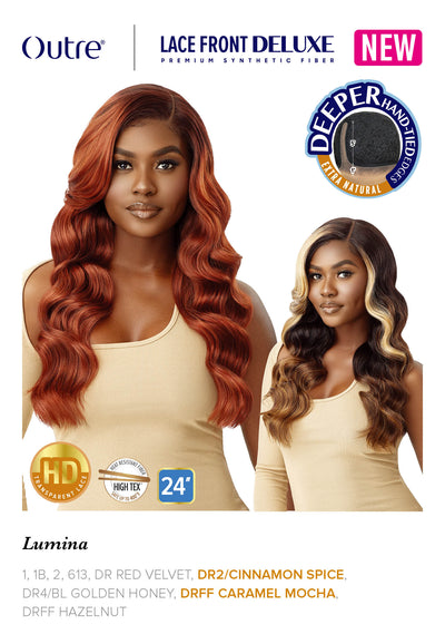 Outre Premium Synthetic Lace Front Deluxe Wig Lumina 24" - Elevate Styles
