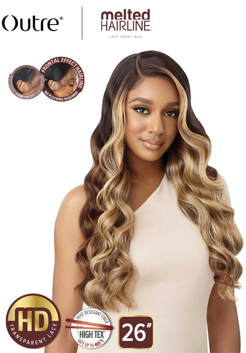 Outre Melted Hairline Collection - Swiss Lace Front Wig Alexandra 26" - Elevate Styles