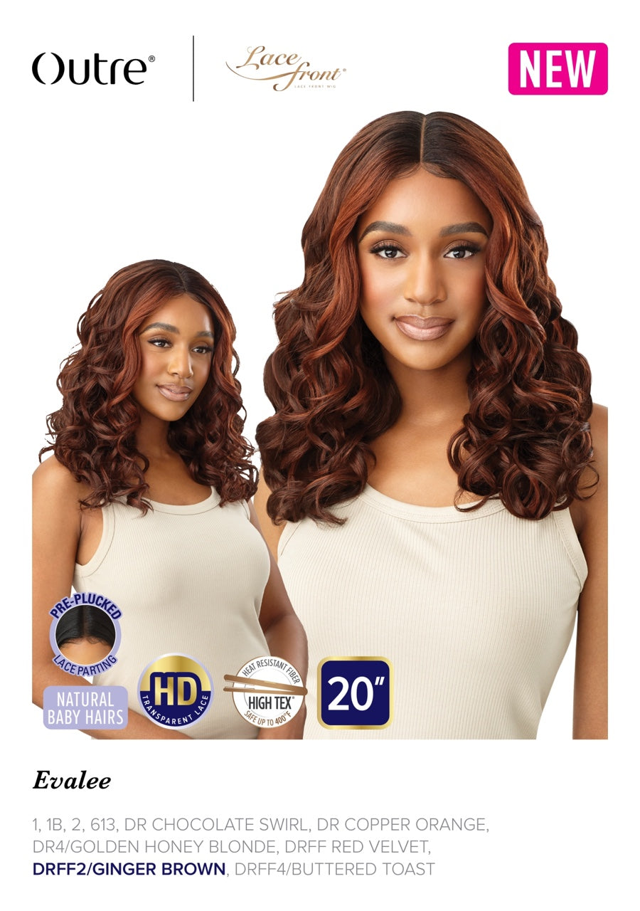 Outre HD Lace Front Wig Evalee 20" - Elevate Styles