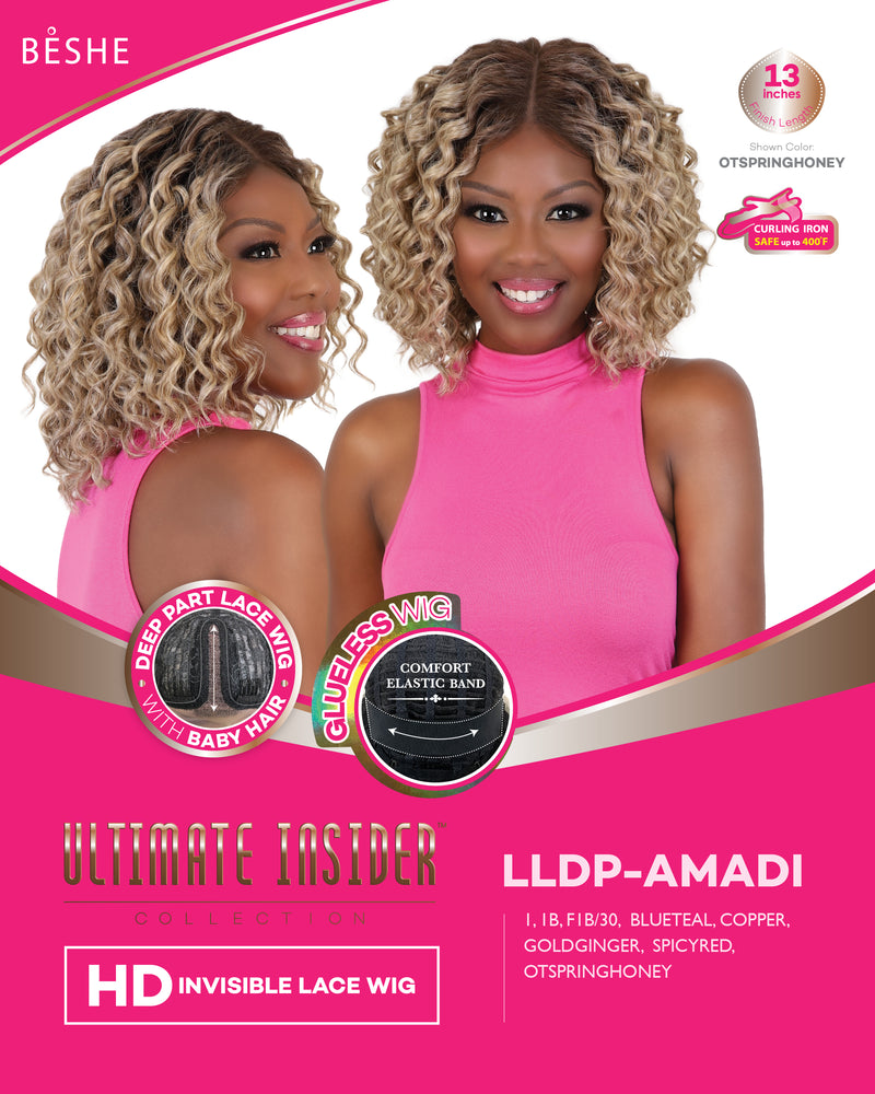 Beshe HD Ultimate Insider Collection Deep Part Lace Wig  LLDP Amadi - Elevate Styles
