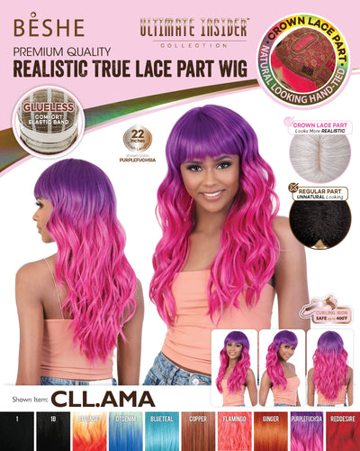 Beshe Ultimate Insider Collection True Crown Lace Part Wig  CLL.AMA - Elevate Styles