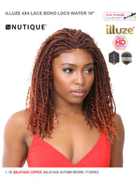 Thumbnail for Nutique BFF ILLUZE 4x4 Lace Braided Boho Locs Water 16
