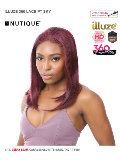 Illuze 360 Lace Front Wig Pony Tail Collection PT Sky - Elevate Styles
