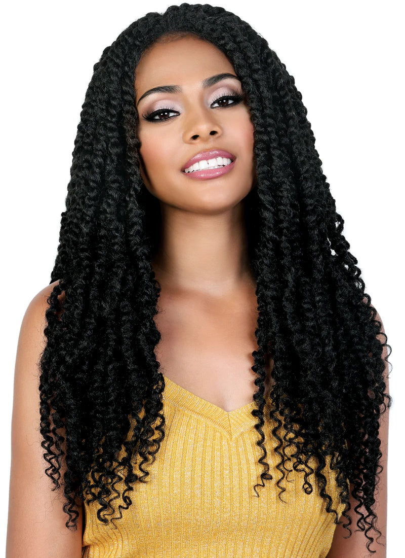 Motown Tress Braid Lace Front Wig - Passion Twist Braid  L.PASSION7 - Elevate Styles