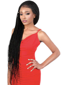Thumbnail for Motown Tress 13x4 Lace Box Braid Wig L134.BOX38 Color 1B - Elevate Styles