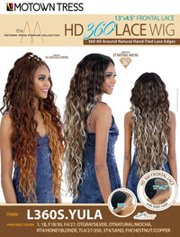 Thumbnail for Motown Tress HD 360 All Around HD 13x4.5 Lace Front Wig L360S.YULA - Elevate Styles