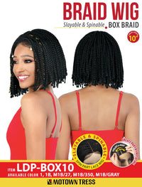 Thumbnail for Motown Tress Box Braid Slayable & Spinable Part Lace Wig LDP BOX10 - Elevate Styles