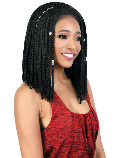 Motown Tress Slayable & Spinable Part Lace Wig - BOX BRAID  LDP.BOX14 - Elevate Styles
