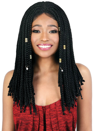 Motown Tress Slayable & Spinable Part Lace Wig - BOX BRAID  LDP.BOX18 - Elevate Styles
