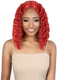 Thumbnail for Motown Tress Swiss Deep Part Lace Front Wig LDP.CRIMP6 - Elevate Styles