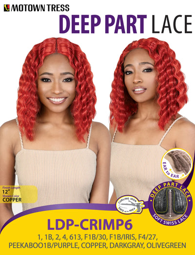 Motown Tress Swiss Lace Front Wig - LDP.CRIMP6 - Elevate Styles
