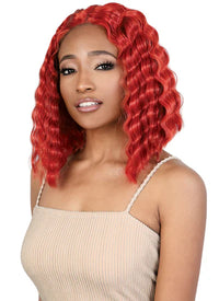 Thumbnail for Motown Tress Swiss Deep Part Lace Front Wig LDP.CRIMP6 - Elevate Styles