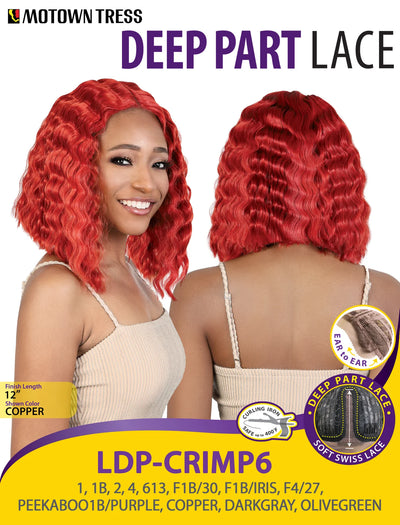 Motown Tress Swiss Lace Front Wig - LDP.CRIMP6 - Elevate Styles

