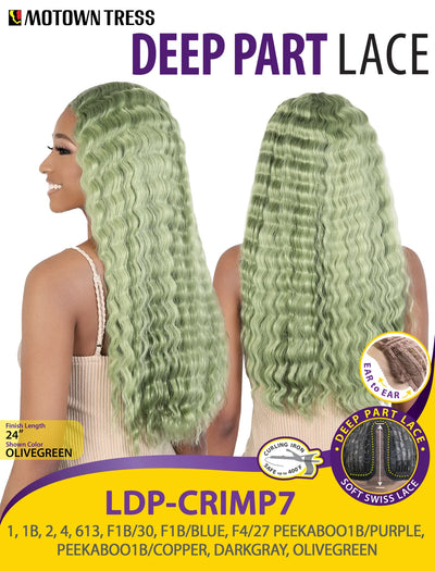 Motown Tress Swiss Lace Front Wig - LDP.CRIMP7 - Elevate Styles
