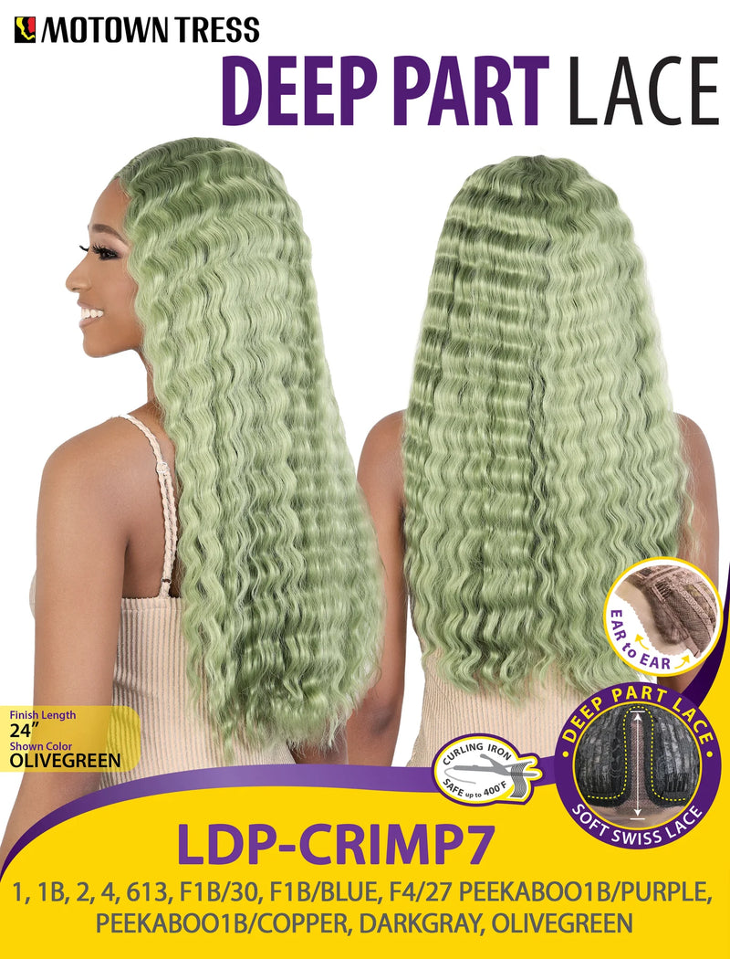 Motown Tress Swiss Lace Front Wig - LDP.CRIMP7 - Elevate Styles