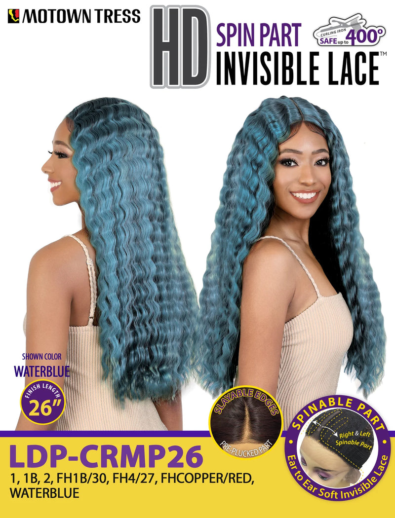 Motown Tress HD Spin Part Invisible Lace Front Wig -  LDP.CRMP26 - Elevate Styles