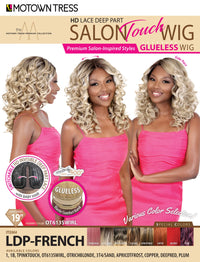 Thumbnail for Motown Tress HD LaceDeep Part Salon Touch Wig LDP French - Elevate Styles