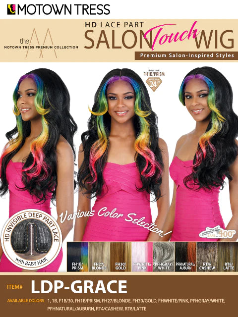 Motown Tress Salon Touch HD Lace Front Wig LDP-GRACE - Elevate Styles