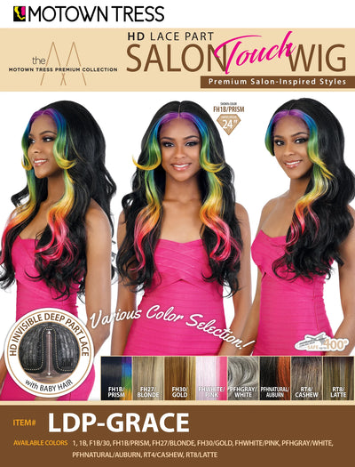 Motown Tress Salon Touch HD Lace Front Wig LDP-GRACE - Elevate Styles
