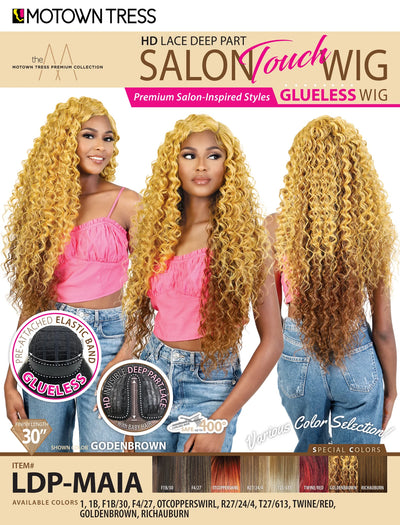 Motown Tress HD LaceDeep Part Salon Touch Wig LDP MAIA - Elevate Styles
