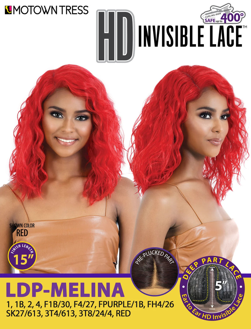 Motown Tress HD Invisible Lace Deep Part Wig LDP-MELINA - Elevate Styles