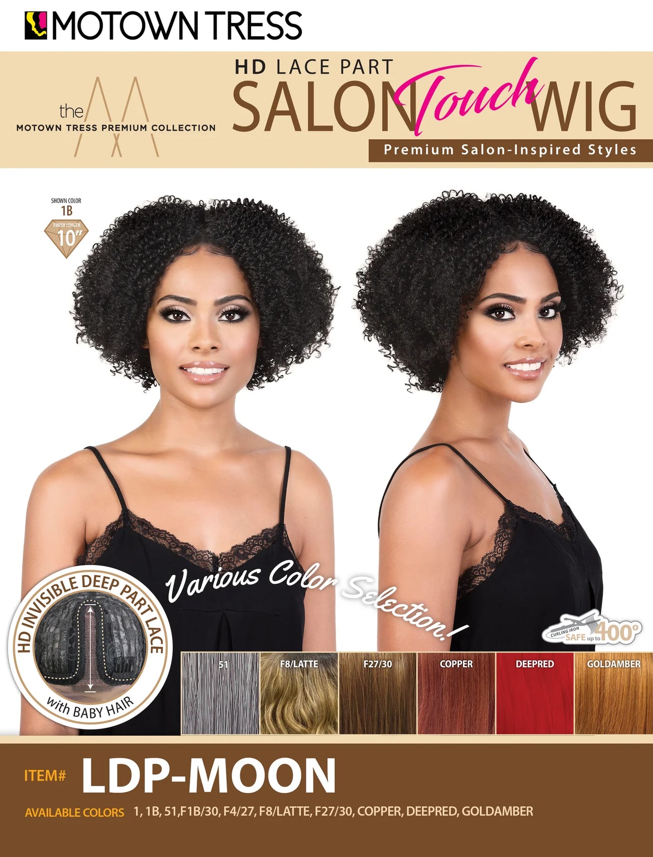 MOTOWN TRESS LACE PART WIG LDP-MOON - Elevate Styles