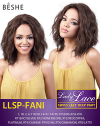 Thumbnail for Beshe Lady Lace Swiss Lace Deep Part Wig LLSP-FANI