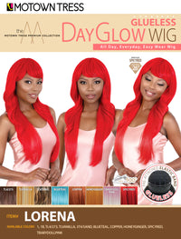 Thumbnail for Motown Tress Premium Day Glow Wig Lorena - Elevate Styles
