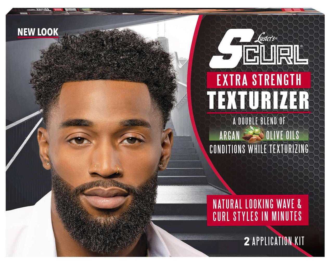 Lusters SCurl Extra Strength Texturizer 2 Application Kit