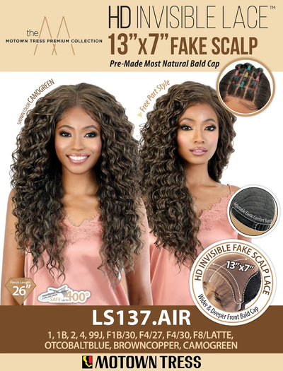 Motown Tress Premium 13x7 HD Invisible Lace Wig-  LS137.AIR - Elevate Styles
