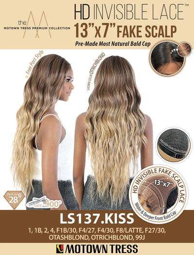 Motown Tress Premium 13x7 HD Invisible Lace Wig -  LS137.KISS - Elevate Styles
