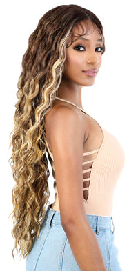 Thumbnail for Motown Tress Glueless 13x7 HD Invisible Fake Scalp Lace Front Wig LS137.SAMI - Elevate Styles