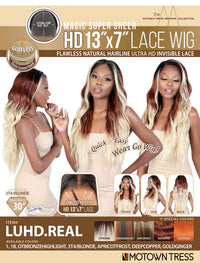 Thumbnail for Motown Tress Ultra Glueless HD 13X7 Lace Front Wig LUHD. REAL - Elevate Styles