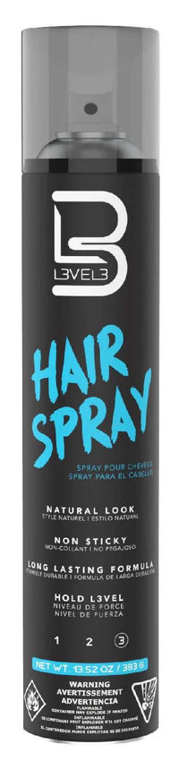 Thumbnail for L3VEL3 Hair Spray Natural Look Hold Level 3 13.52 oz - Elevate Styles