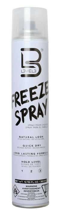 Thumbnail for L3VEL3 Freeze Spray Hold Level 3 12.95 oz - Elevate Styles