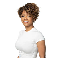 Thumbnail for Urban Beauty Queen B Natural Lace Front Deep Part Short Curly Wig LW361 Tanisha