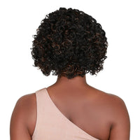 Thumbnail for Urban Beauty Queen B Natural Lace Front Deep Part Short Curly Wig LW387 Tobi