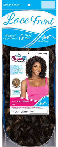 Thumbnail for Urban Beauty Queen B Lace Front Wig Natural Deep Part LW393 Gemma
