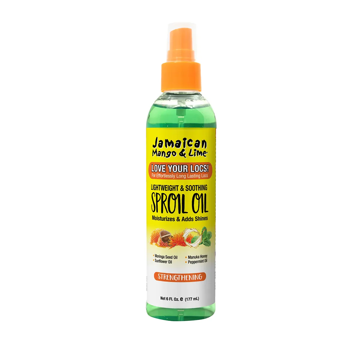 Jamaican Mango & Lime Sproil Spray Oil – Strengthen & Shine Locs